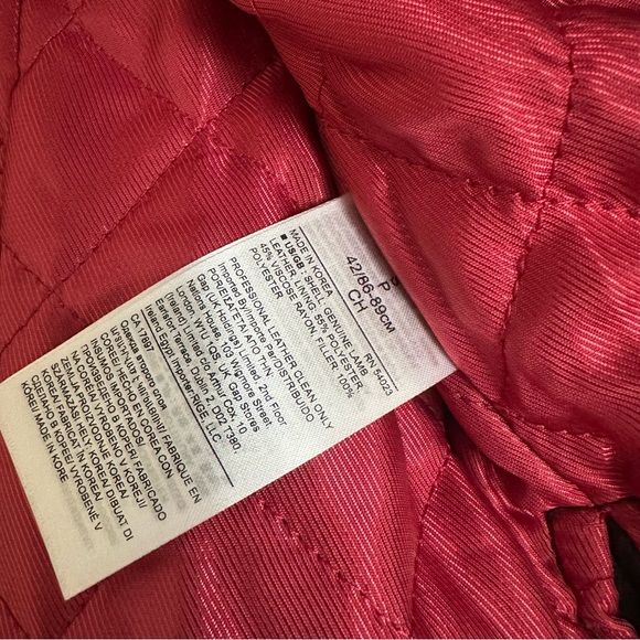 Banana Republic Genuine leather moto jacket - Picture 8 of 11